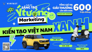 VinFast tổ chức cuộc thi “Kiến tạo Việt Nam xanh”