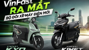 VinFast ra mắt xe máy điện Kinet và Kyo: Nâng tầm trải nghiệm di chuyển xanh