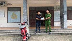 Nam thanh niên được trả 700 triệu đồng cho xe máy bấm trúng biển ngũ quý 9