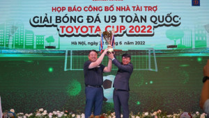 Khởi động Giải Bóng đá U9 toàn quốc Toyota Cup 2022