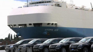 Từ (24-1), ô tô chở người dưới 16 chỗ chỉ được nhập khẩu qua 6 cửa khẩu cảng biển