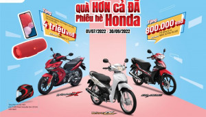Honda Việt Nam triển khai chương trình khuyến mại Hè 2022