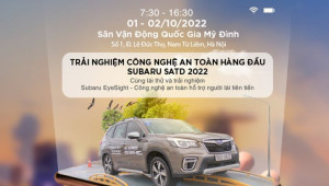 Siêu trình diễn Ô tô mạo hiểm Subaru 2022 tại Hà Nội